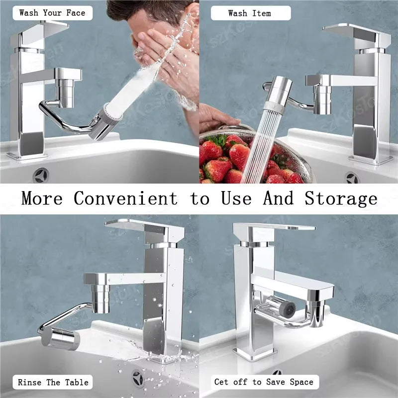 Effortless Swivel Faucet Extender™